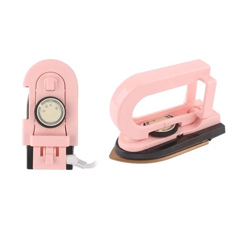 Portable Mini Foldable Ironing Machine 3 Gears Temperature Adjustable Garment Steamer Electric Iron Household Travel 100-240V