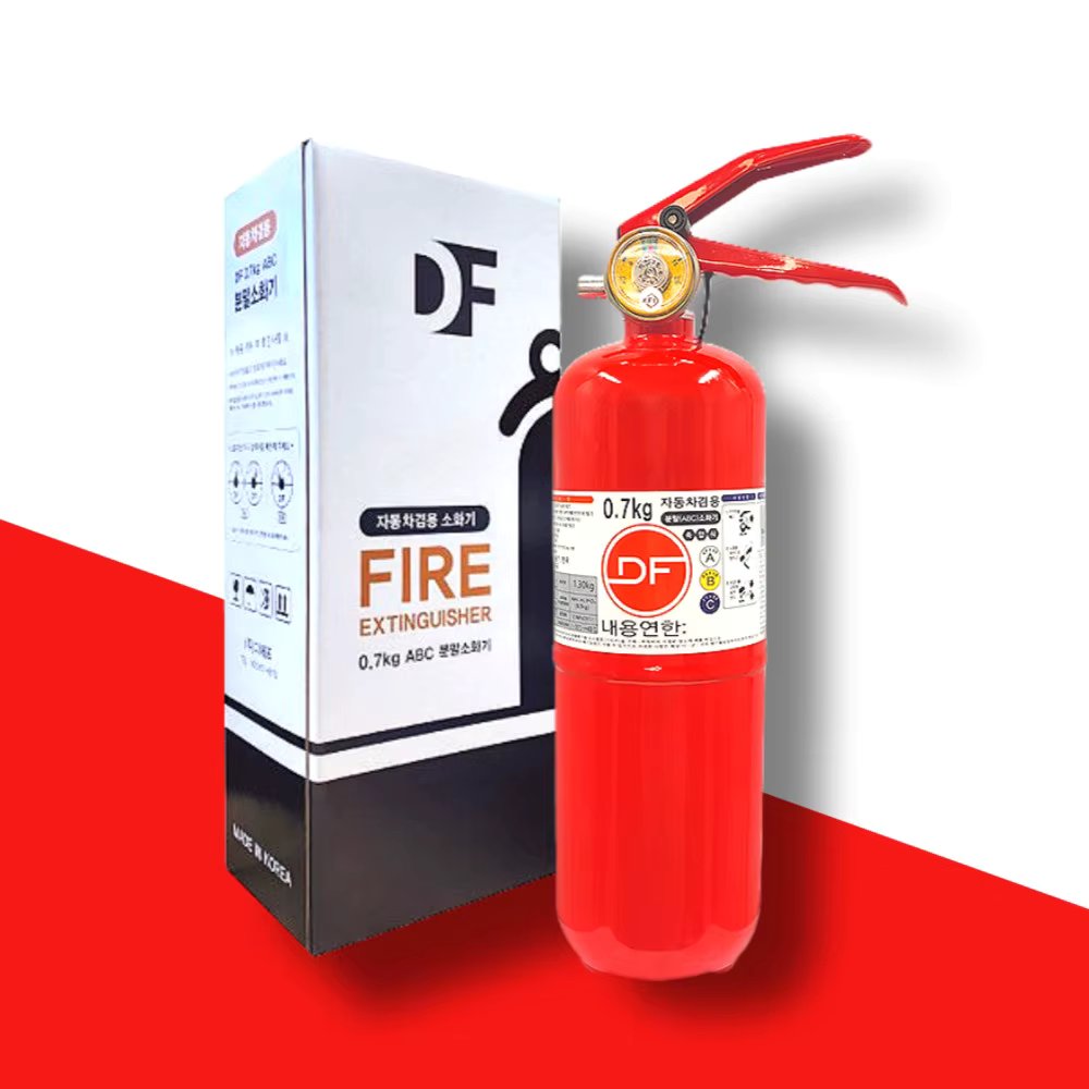 Car fire digestive 0.7kg small mini glove box storage powder ABC passenger car sedan SUV Beach duty car fire fire fire fire mountain
