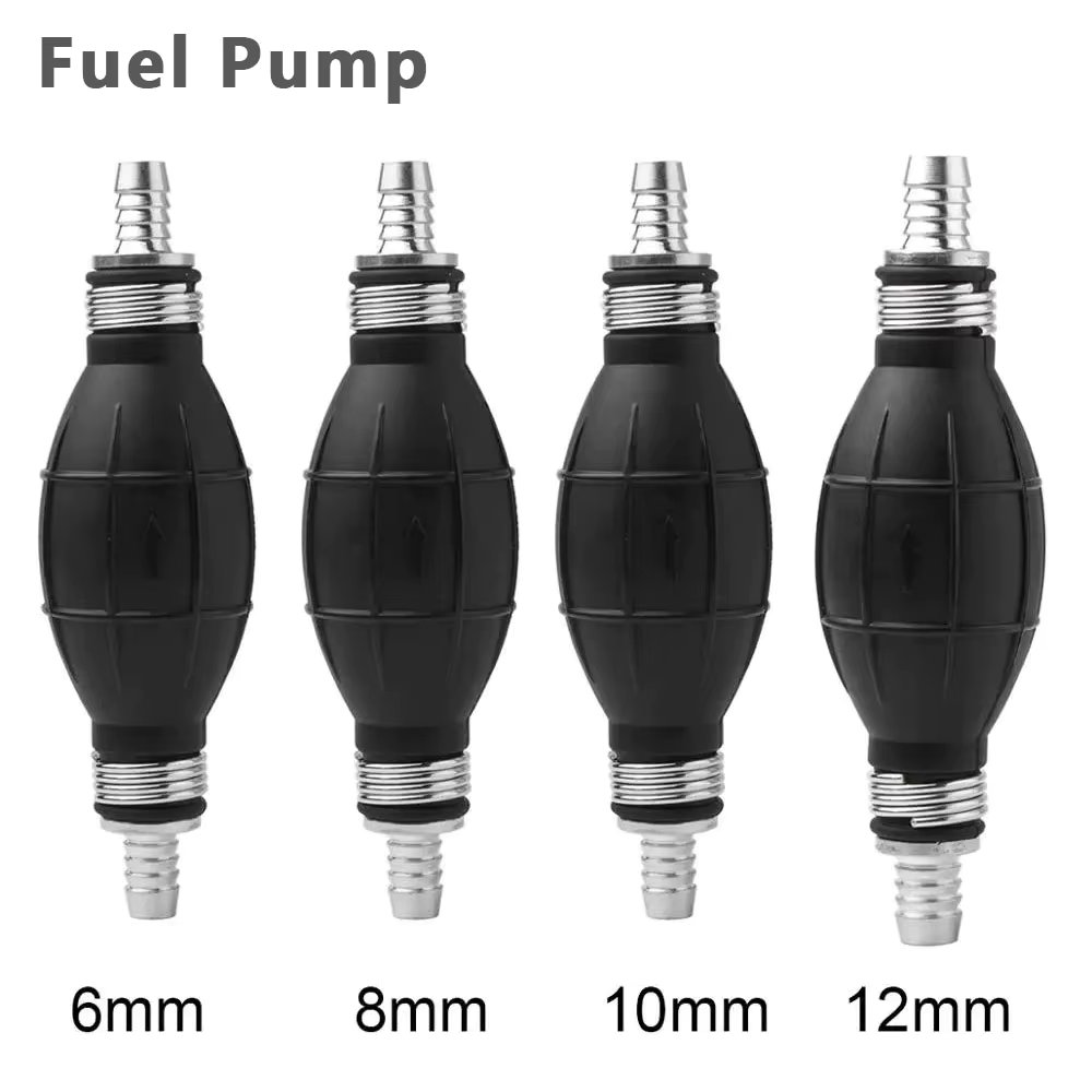 1pc Fuel Pump 6/8/10/12mm Hand Primer Bulb Fuels Used For Cars Ship Boat Marine Diesel Gas Petrol Engine Oil Diesel Pump Tools