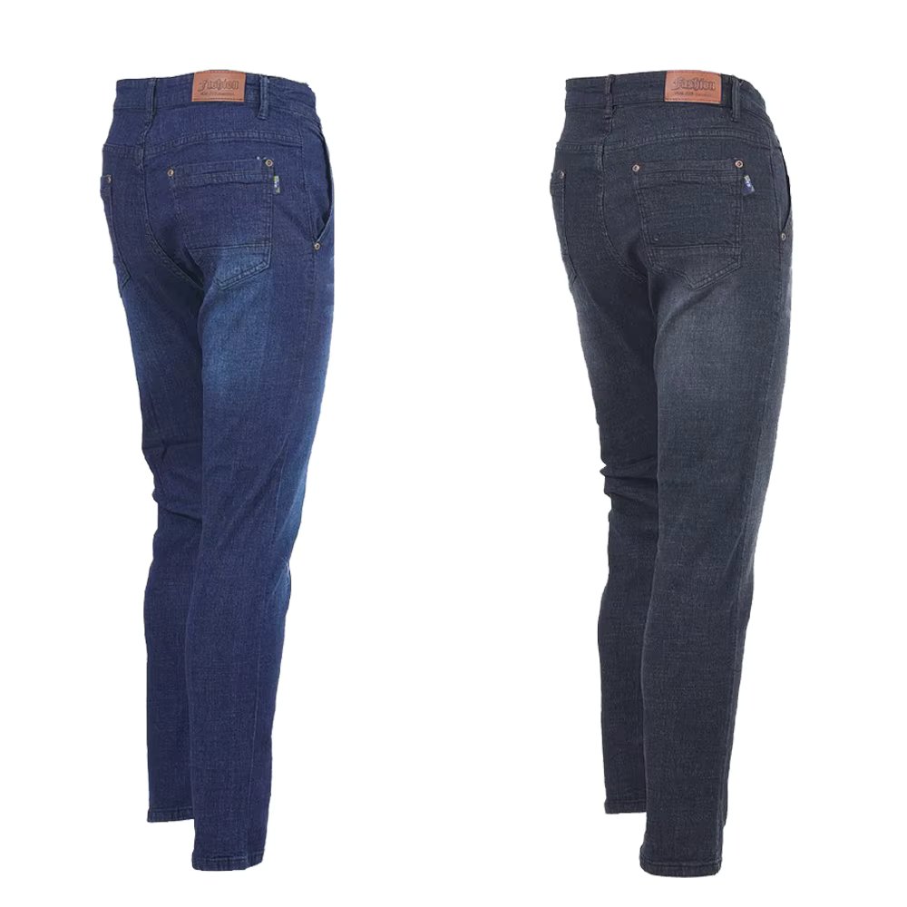 Walking Man Spring Summer Autumn Season Middle-year Denim Span jeans BF101