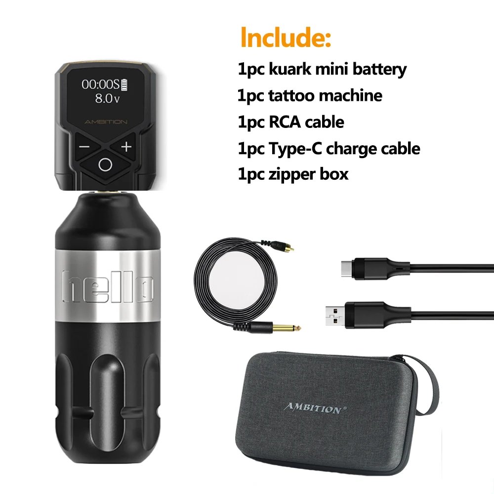 Silver mini battery