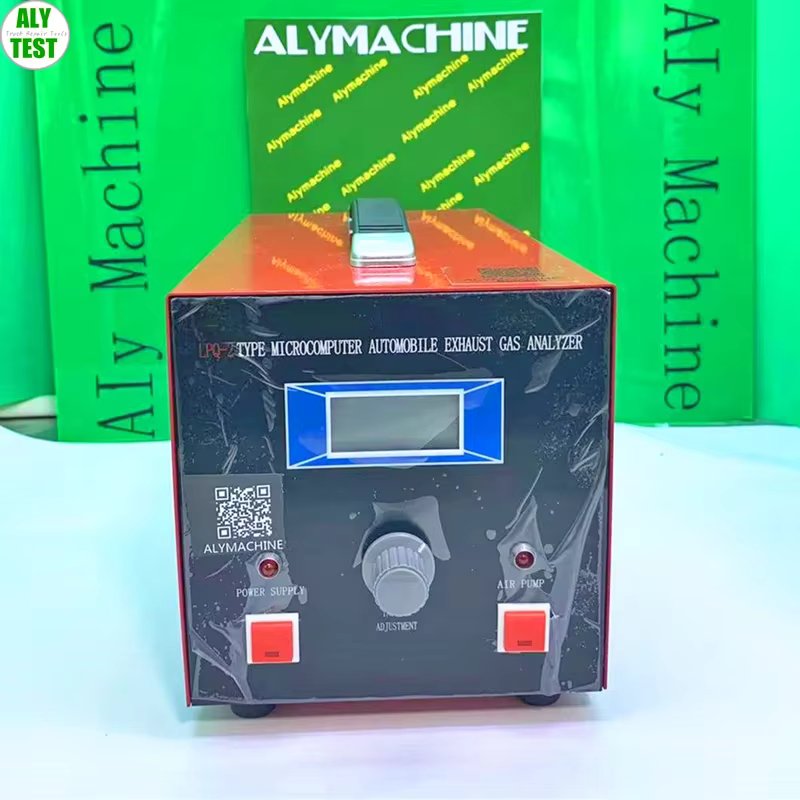 ALY TEST LPQ-2 Portable Automobile Exhaust Gas Analyzer Auto  Emission Oxygen Content Tester Automotive  Test