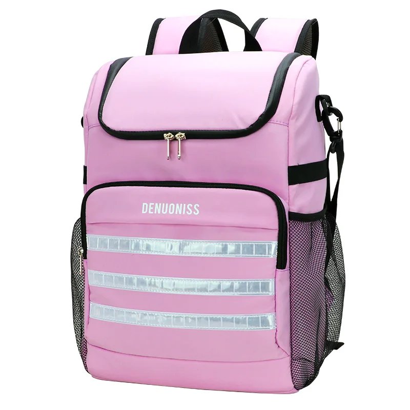 DENUONISS Women Cooler Bag Backpack Picnic Thermal Food Delivery Ice Thermo Lunch Camping Refrigerator Insulated Pack Supplies