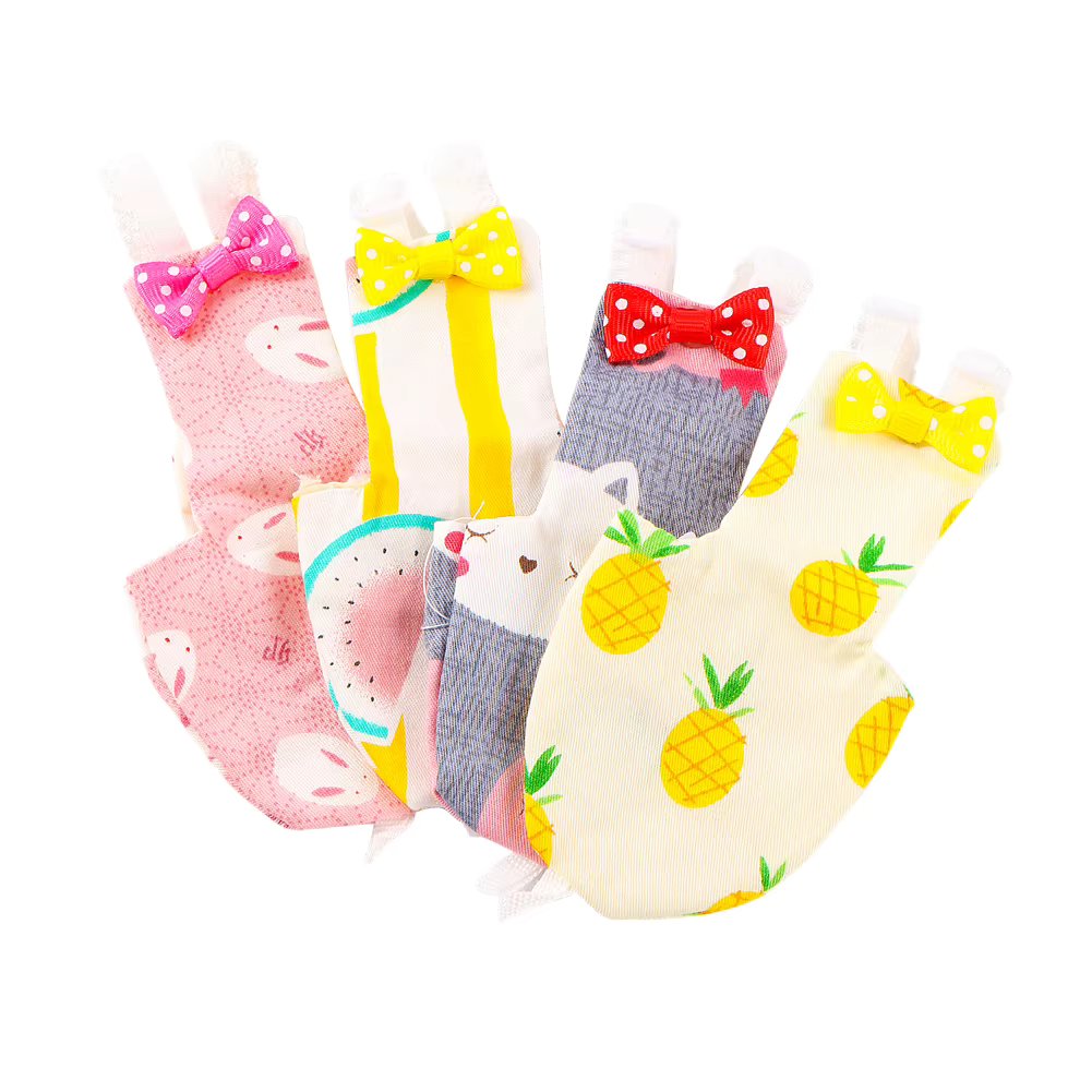 1Pc Pet Parrot Diaper Tie Tie Black Phoenix Pigeon Flight Suit Washable Clothes Small Medium Large Pet Outdoor Bird Feces Pocket