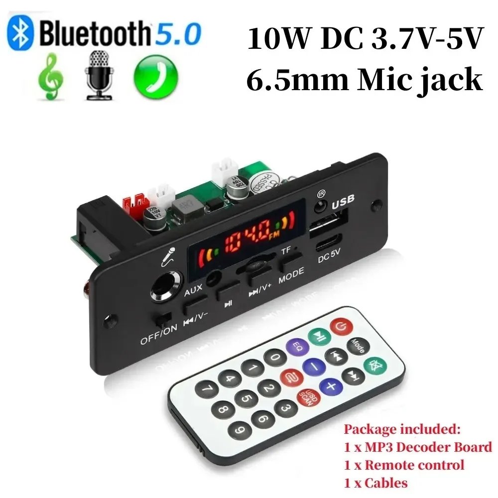 10W DC 3.7V-5V