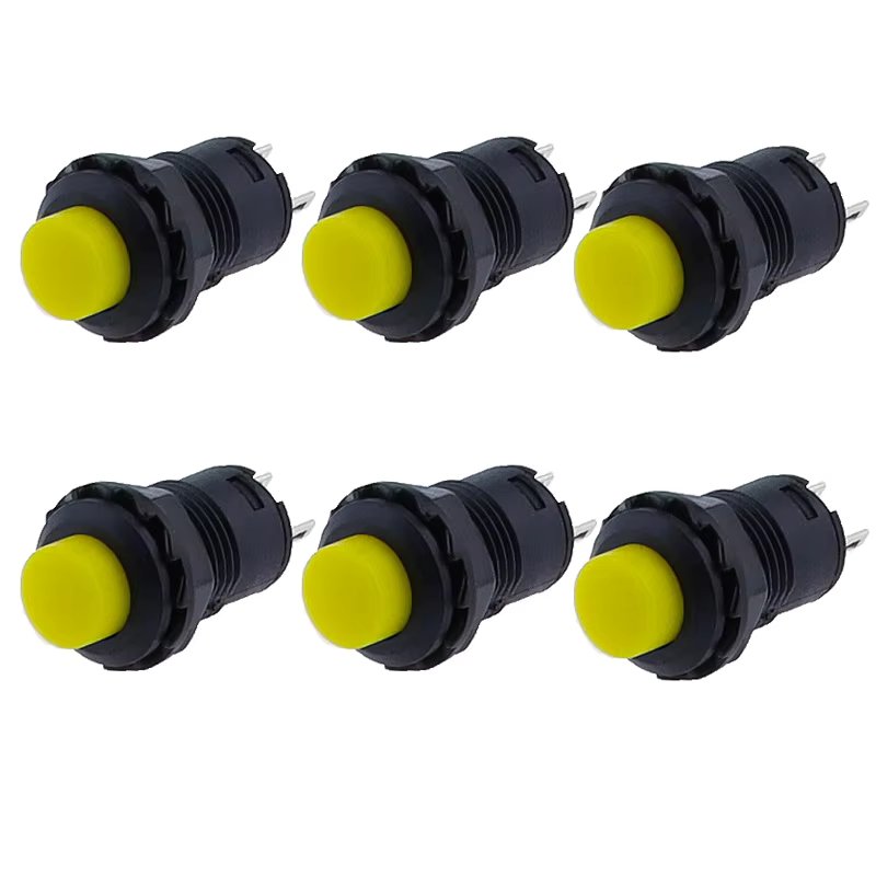 6Pcs Yellow