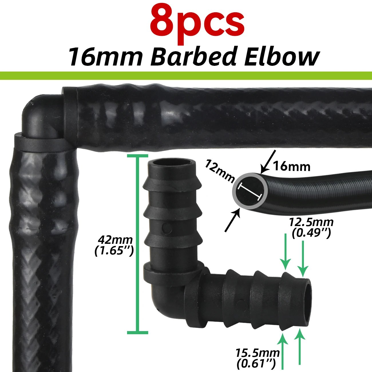 N-16mm-Elbow-8pcs