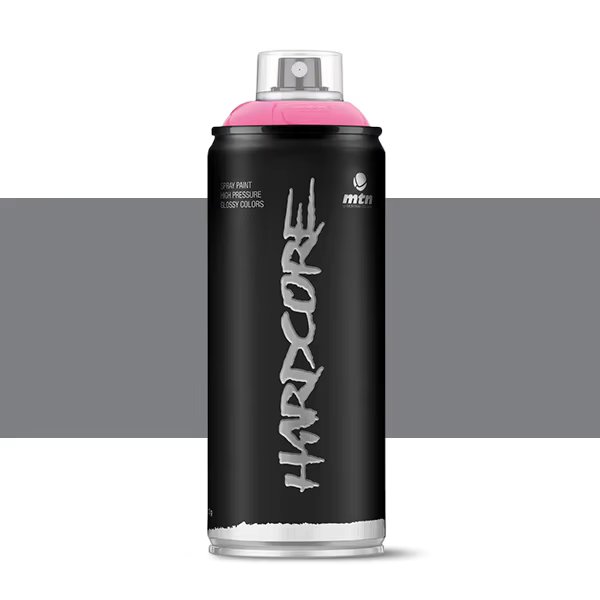 Spray paint MTN Hardcore Color gray Ripley 400 ml high pressure quick dry glossy finish great strength