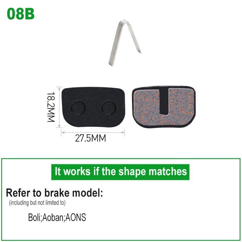 1pair 08B