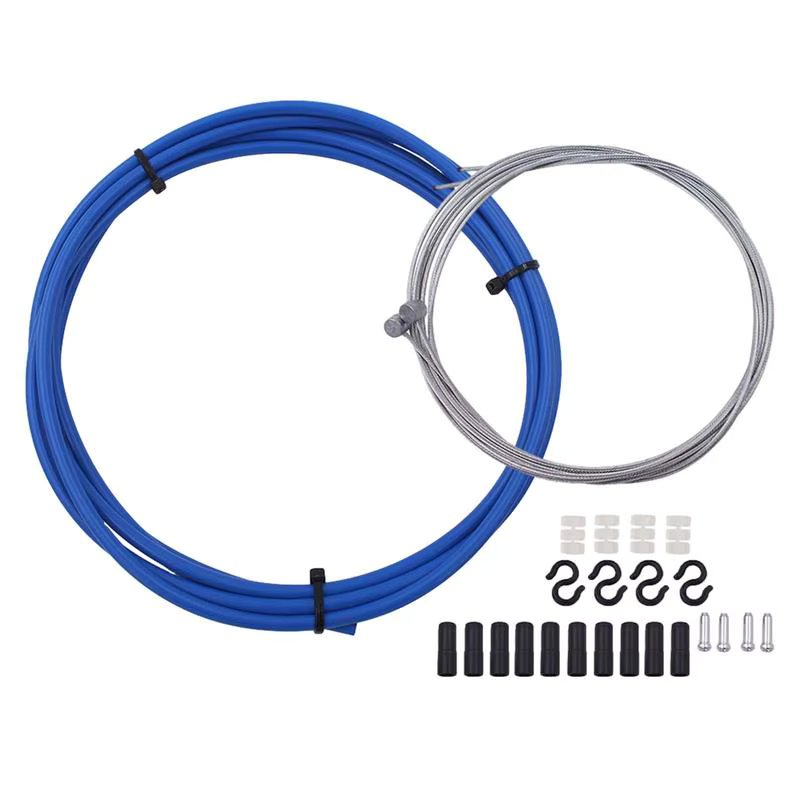 Bike Brake Cable Set Bicycle Shifter Cable Housing Road Bike Brake Cable 6-piece Set Reliable Bike Brake Cable Gear Cable Wire