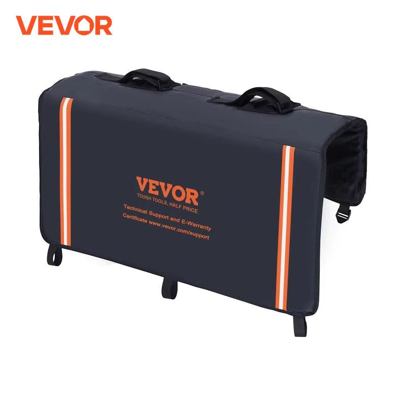 VEVOR Tailgate Bike Pad 33/54/62" Truck Tailgate Pad Carry 2 Mountain Bikes Tailgate Protection Pad for Small-Size Pickup Trucks