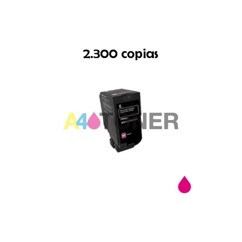 Compatible toner cartridge Lexmark C2325 / C2425 / C2535 / MC2325 / MC2425 / MC2535 / MC2640 generic a Lexmark C232HM0 A4toner.com