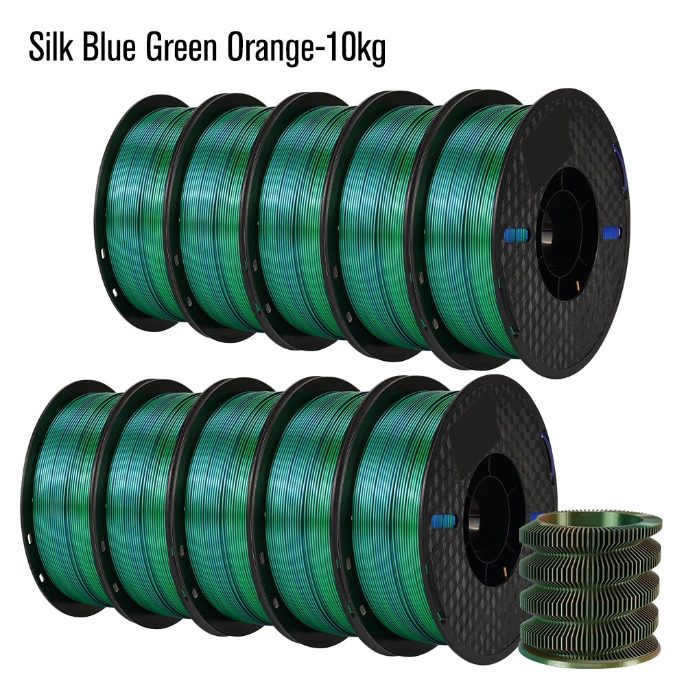 Blue Green Orange