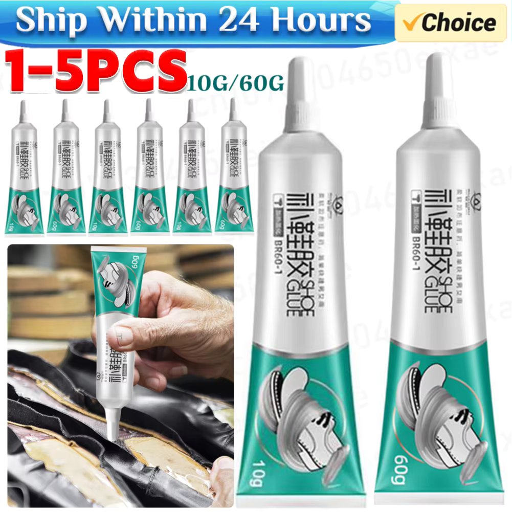 1-5PCS Super Extra Strong Glue Shoe Repairing Instant Adhesive Waterproof Universal Strong Fabric Glue Factory Leather Repair