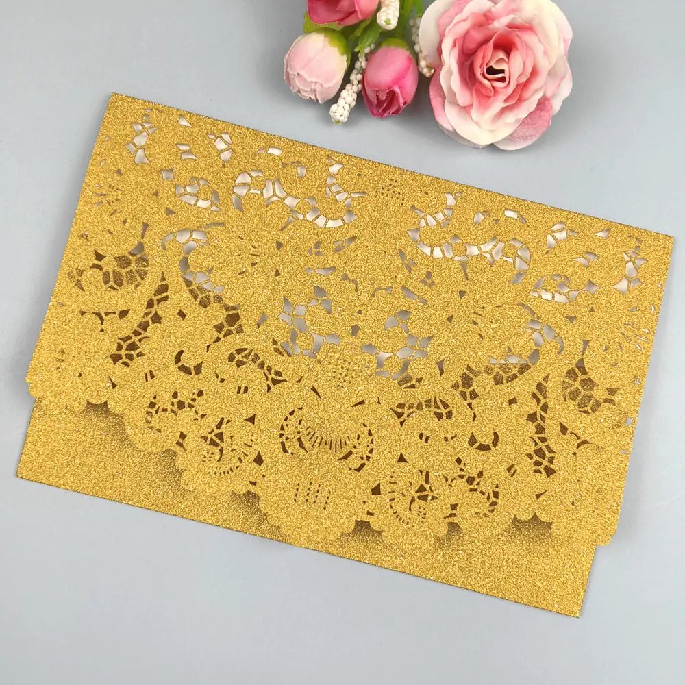 gold glitter film