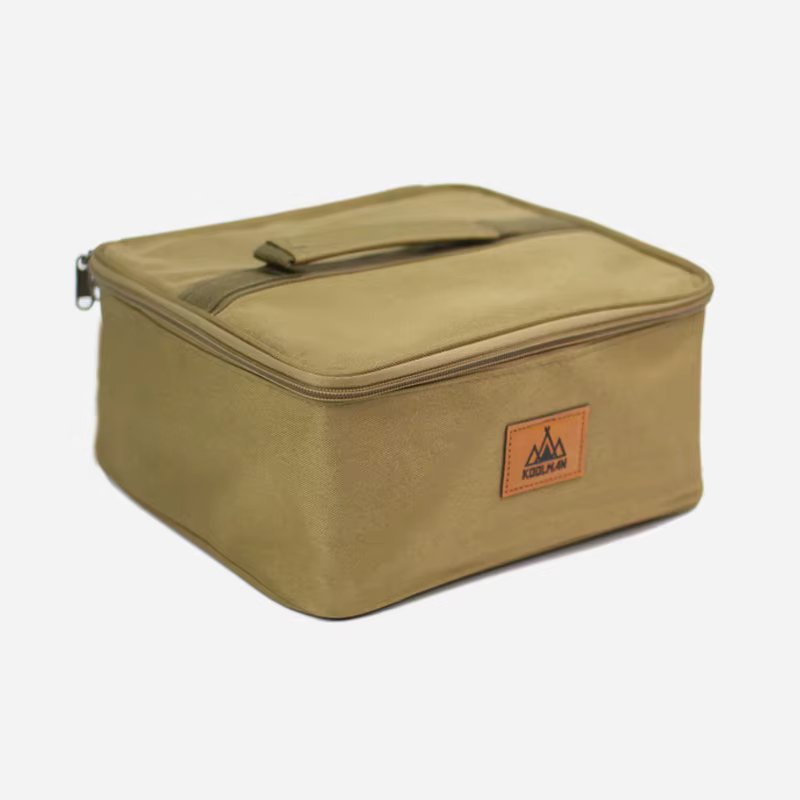 Mini Burner Dish Storage Bag - Golden Brown