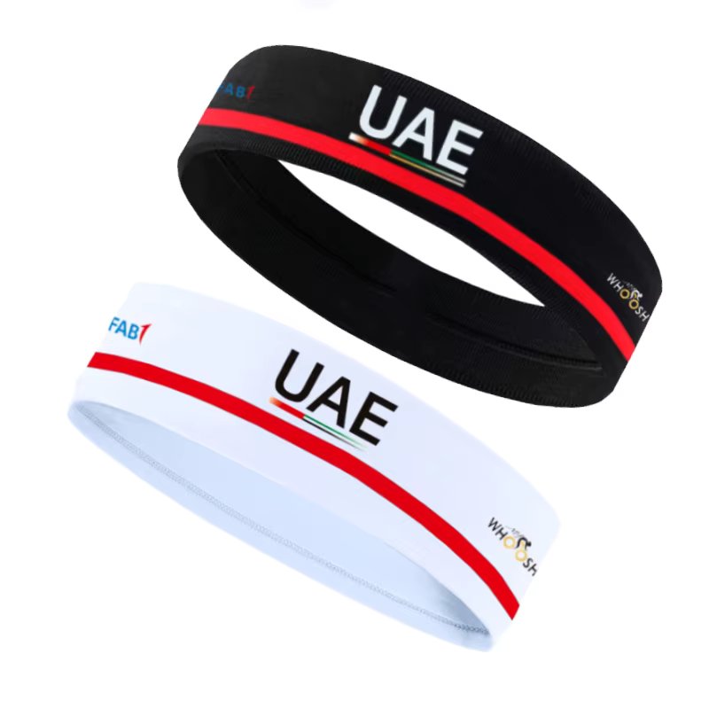New Quickdry Breathable Antiperspirant Band 2025 UAE Team Cycling Headband Men Women Outdoor Runing Sporting Headwear