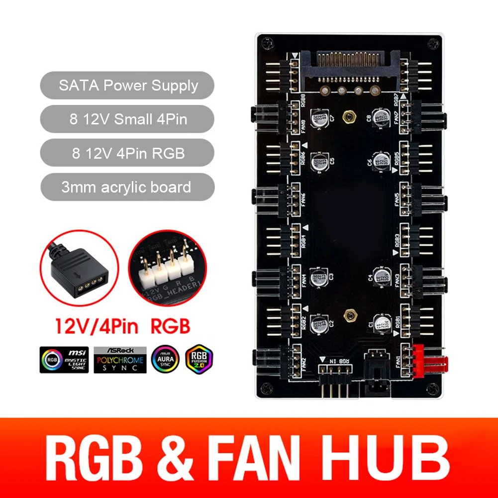 12V 4Pin Shell
