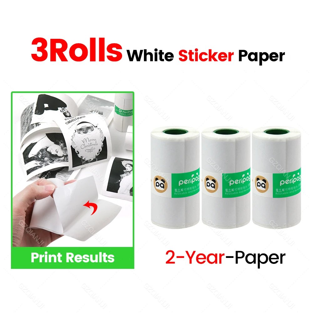 2 Year Sticker 3Roll