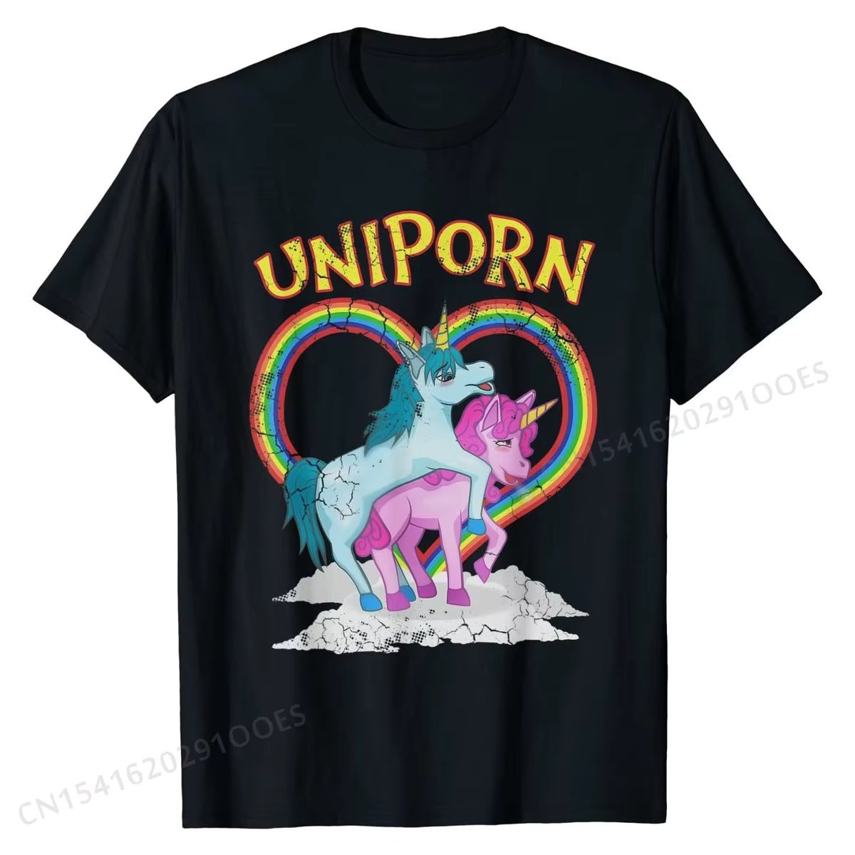 Unicorn T-Shirt Funny Quotes Humor Sayings Unicorns Gift Cotton Men T Shirts Unique Tops & Tees Fitted Casual