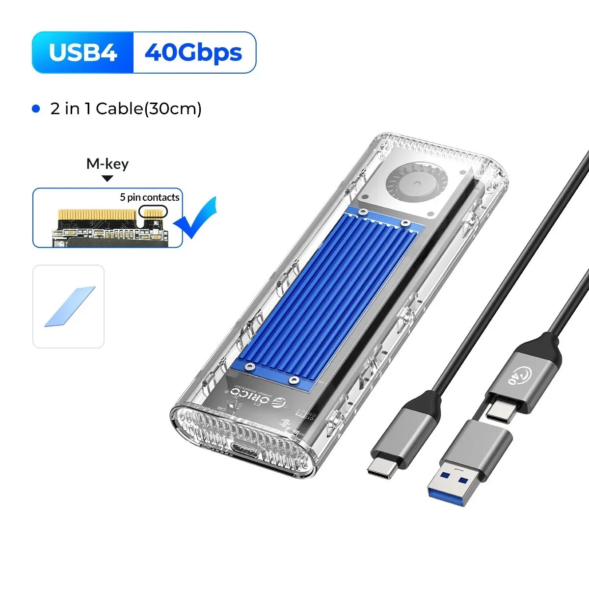40Gbps Blue