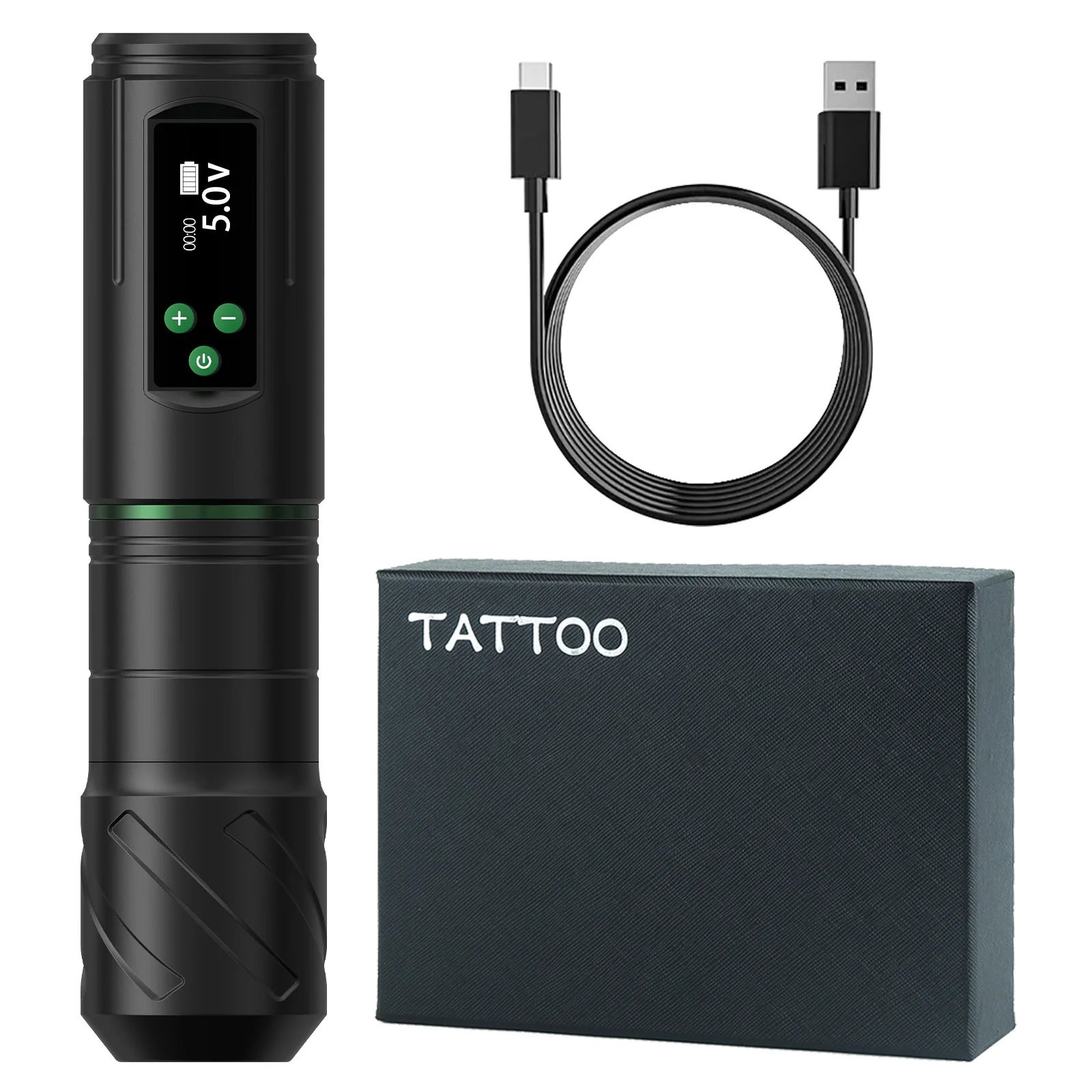 Tattoo Kit T-Rex Wireless Tattoo Machine Kit Permanent Makeup Tattoo Machine Kit Coreless Motor 1600mAh Tattoo Gun Kit