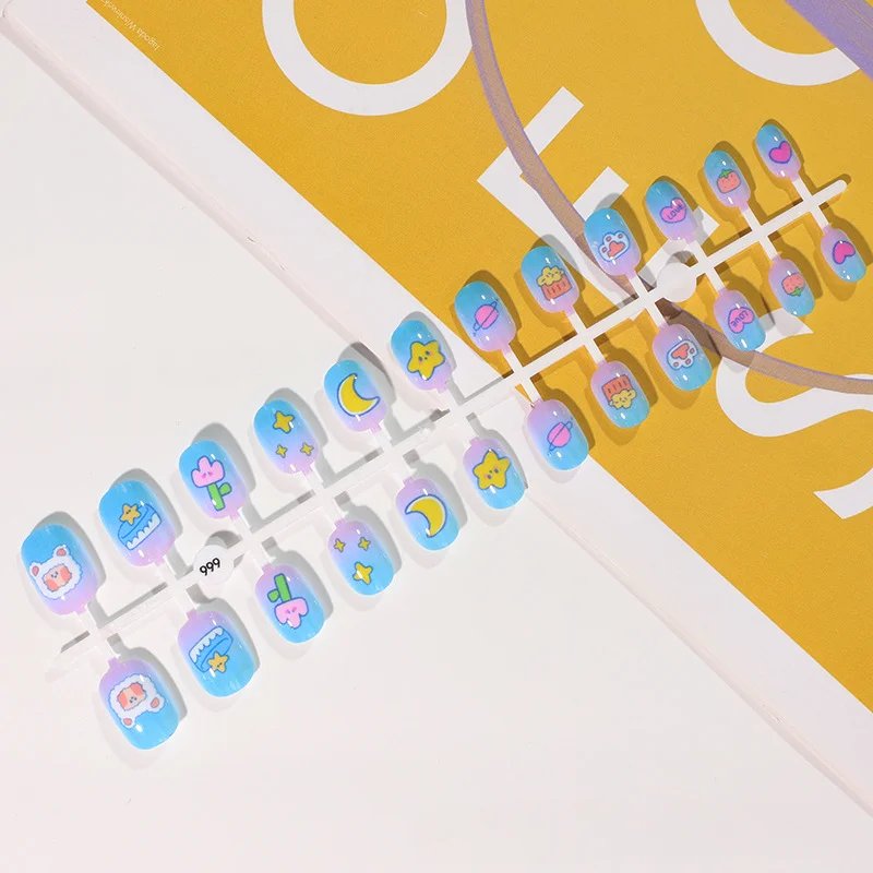 Kids Nail Strips-666