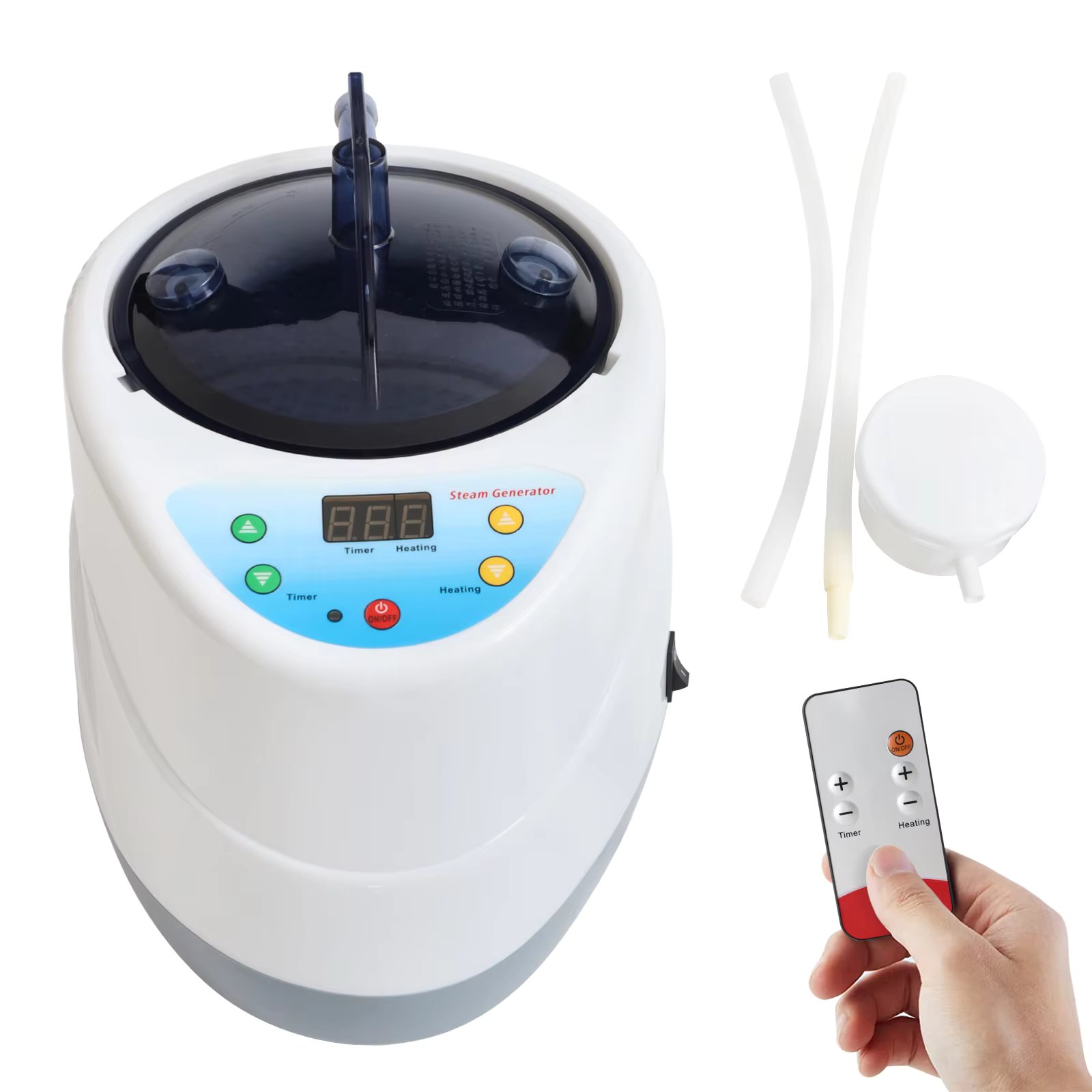 Portable Sauna Steamer 4L SPA Machine Sauna Steam Engine with Remote Control for Household SPA Salon