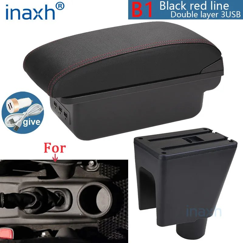 B1 Black red 3USB