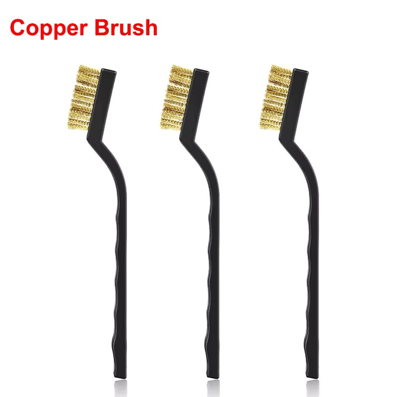 C (Copper brush)