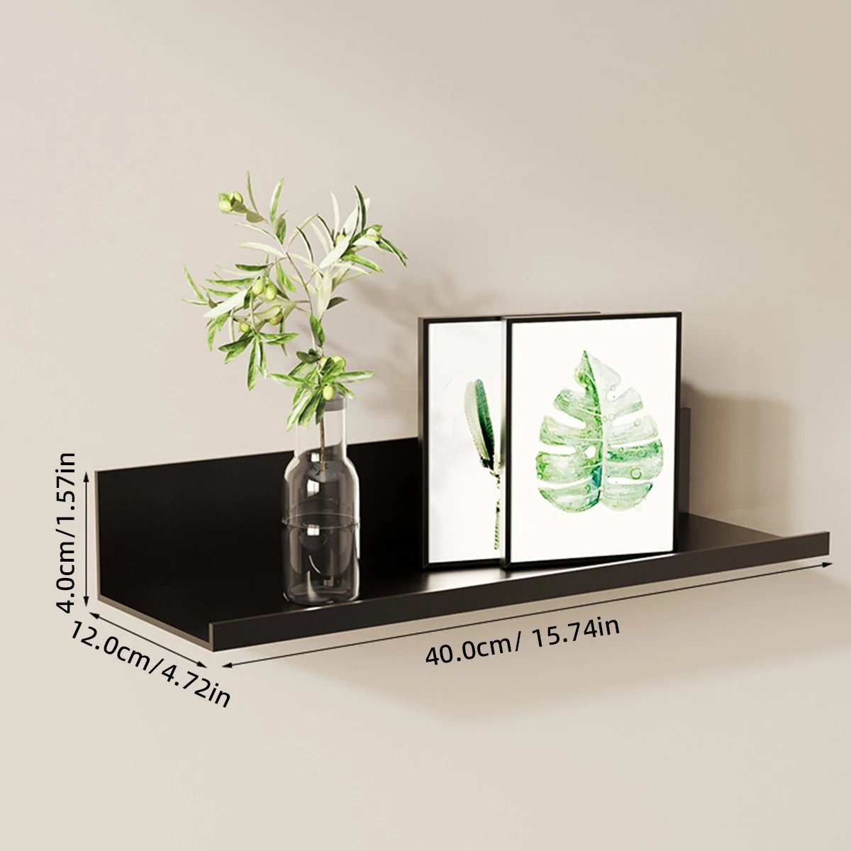 40cm Black