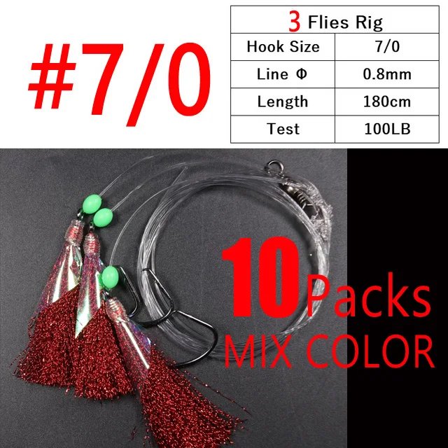 10packs 3 hooks 7l0