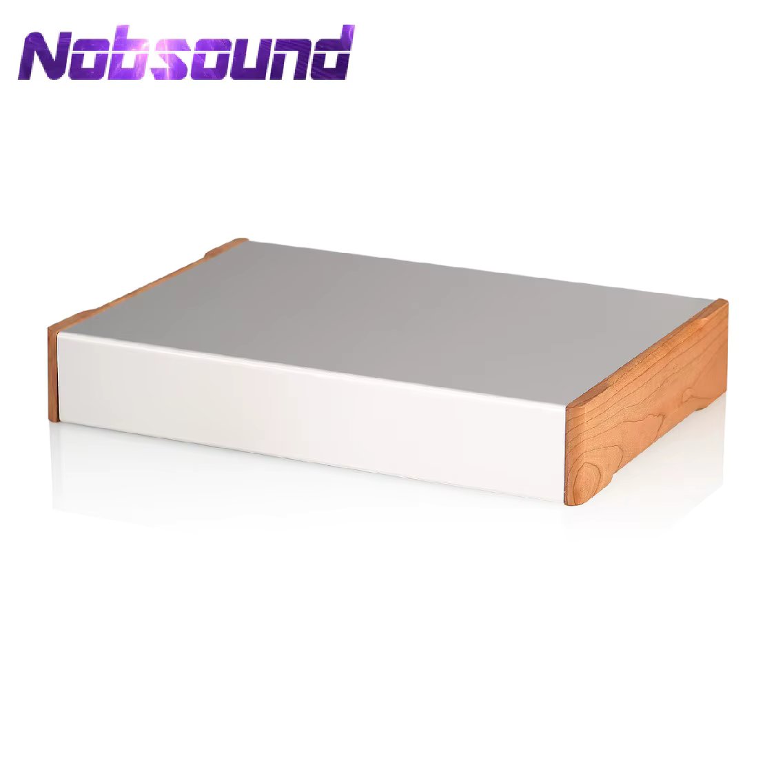 Nobsound HiFi Wood+Aluminum Chassis for DIY Tube Amplifier Case DAC Enclosure Preamp Box