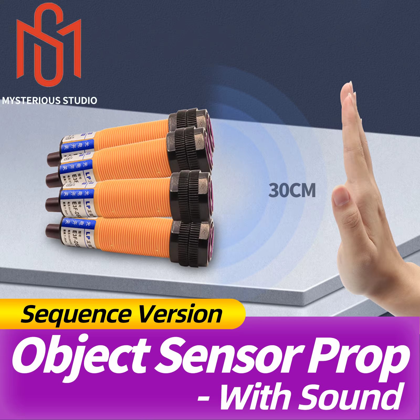 Escape Room Props Object Sensor Put Any Object Close to the Sensor in a Correct Sequence to Unlock the Puzzle Game