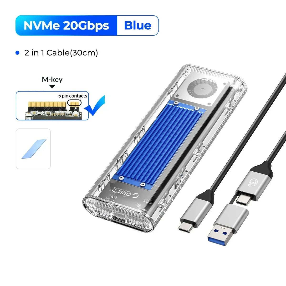 20Gbps Blue