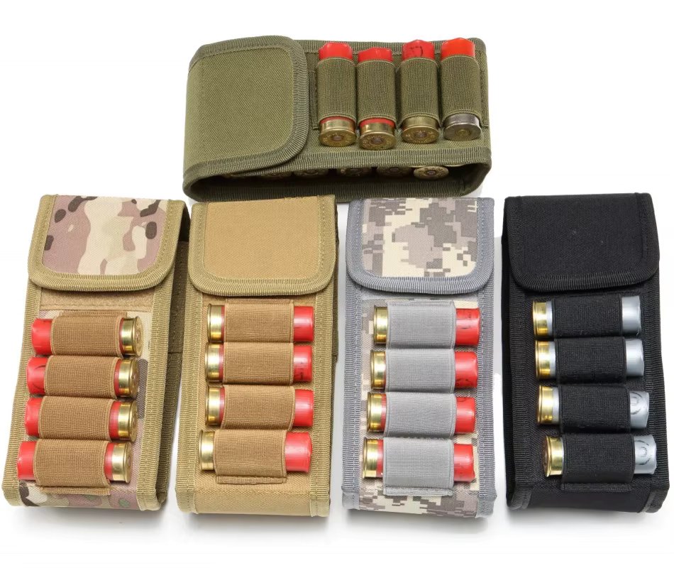 Outdoor Hunting 16-Round Shotgun Storage Bag Molle Accessory Bag Molle  Magazine Pouch