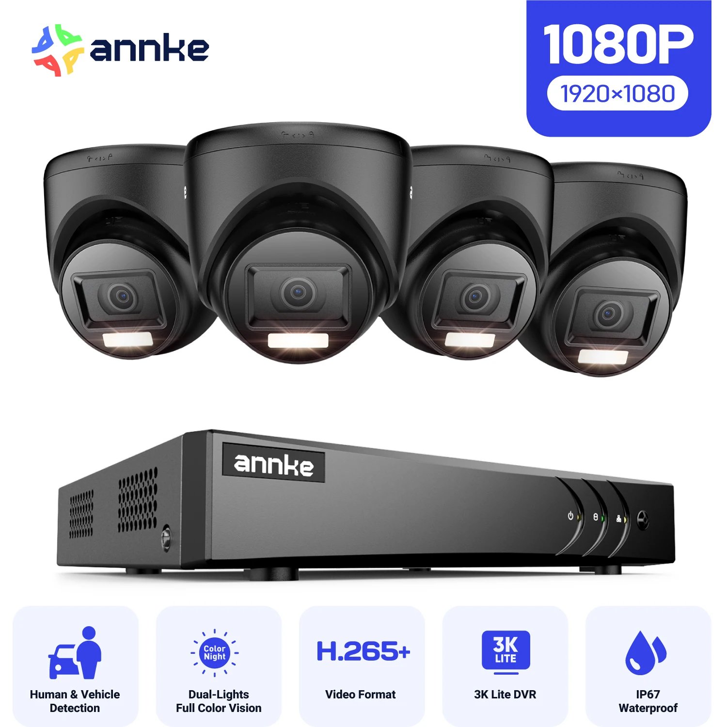 4pcs cameras