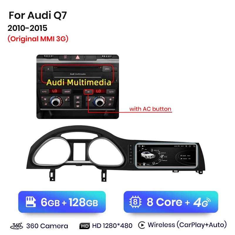 6GB-128GB MMI 3G BK