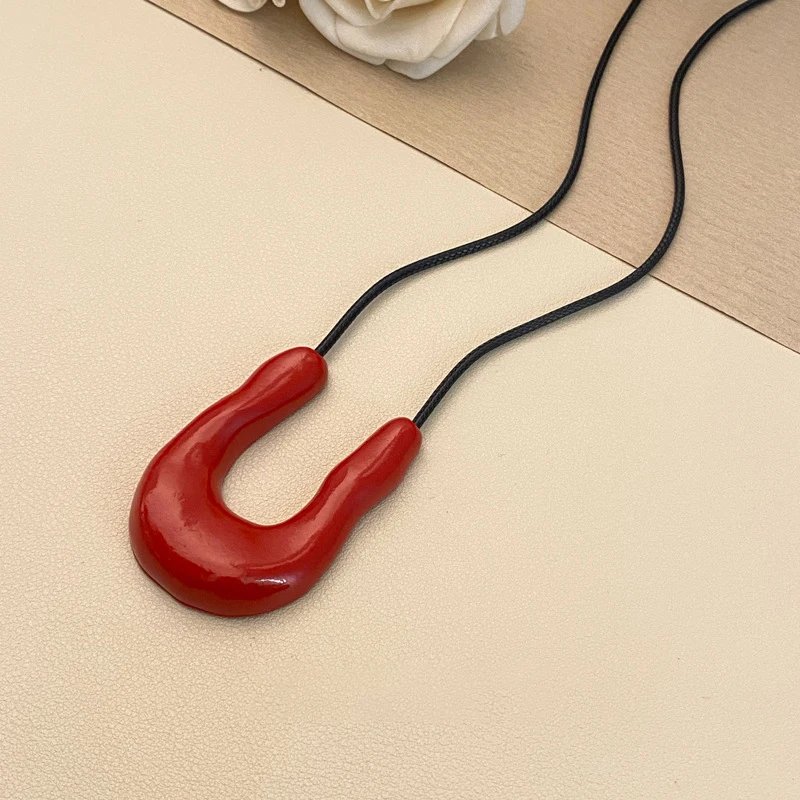 Red  necklace