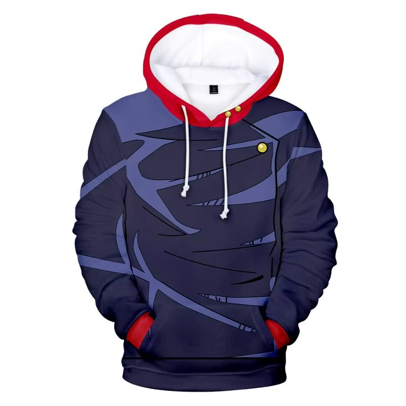 2024 Fashion 3D Printed Anime Pattern men's Hooded Pullover Casual Loose New Design Harajuku Top Street Minimalist men's Hoodies