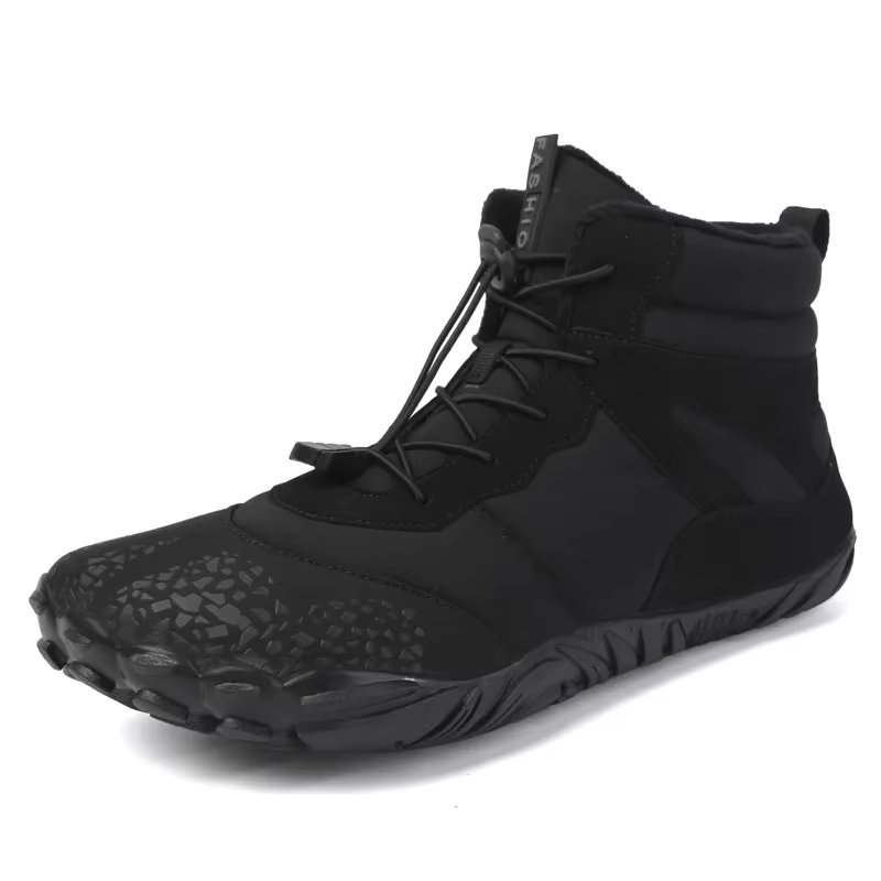 New Men's Hiking Shoes Winter Warm Barefoot Shoes for Women High Quality Waterproof Ankle Boots Outdoor Non-Slip Men Snow Boots