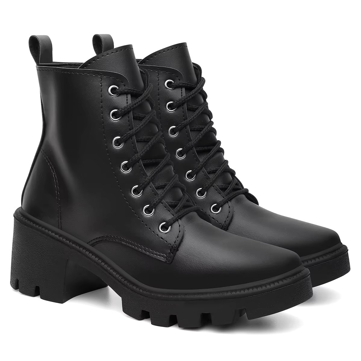 Bota Coturno Feminino Estilo Coturno Leve e Confortavél Dia a Dia Estilo e Conforto aos Seus Pès