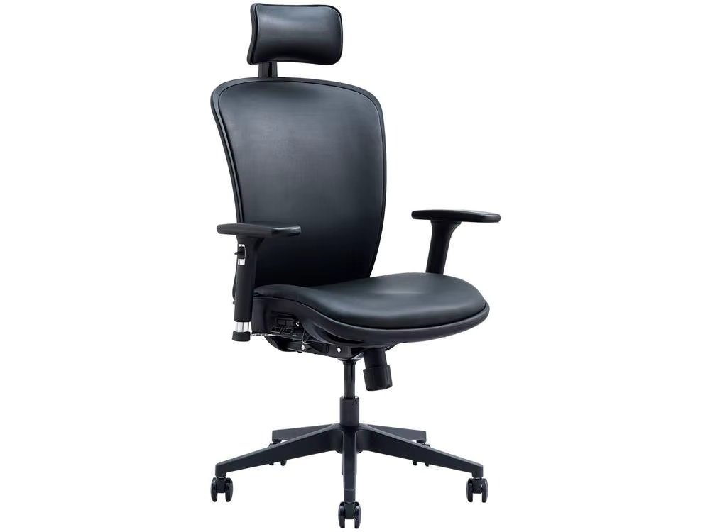 Black Swivel President Office Chair