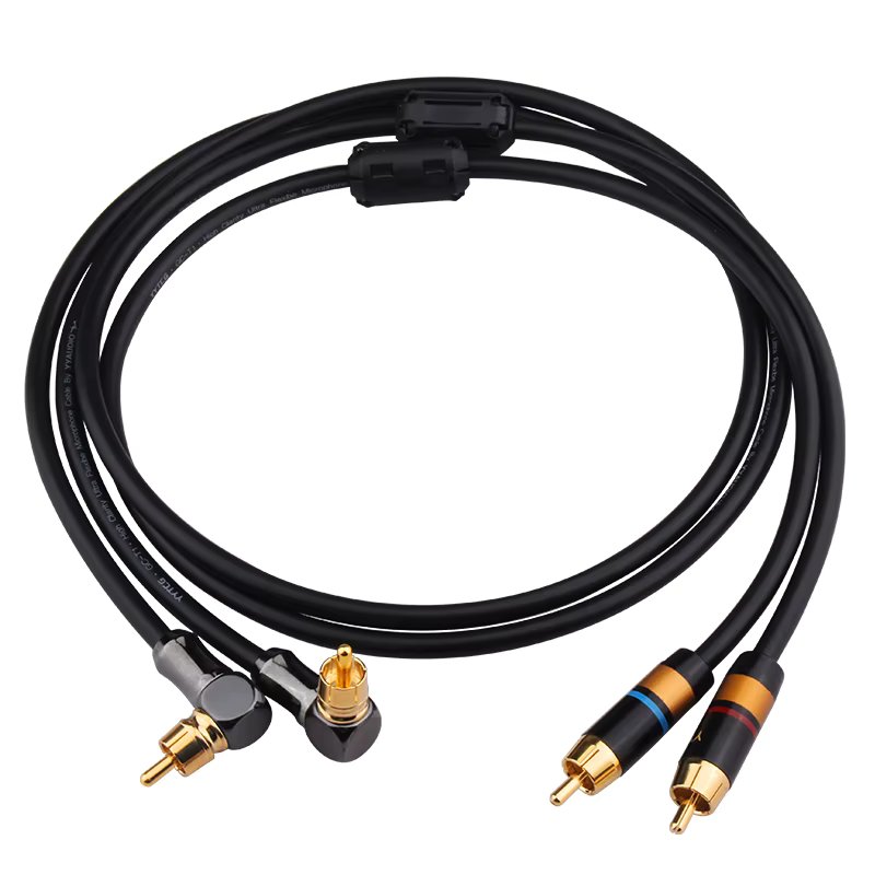RCA Cable 2RCA to 2 RCA Male to Male Gold Plated RCA Audio Cable 1M 2M 3M 5M 1.5M 0.5M 0.75M for Home Theater DVD TV Amplifier