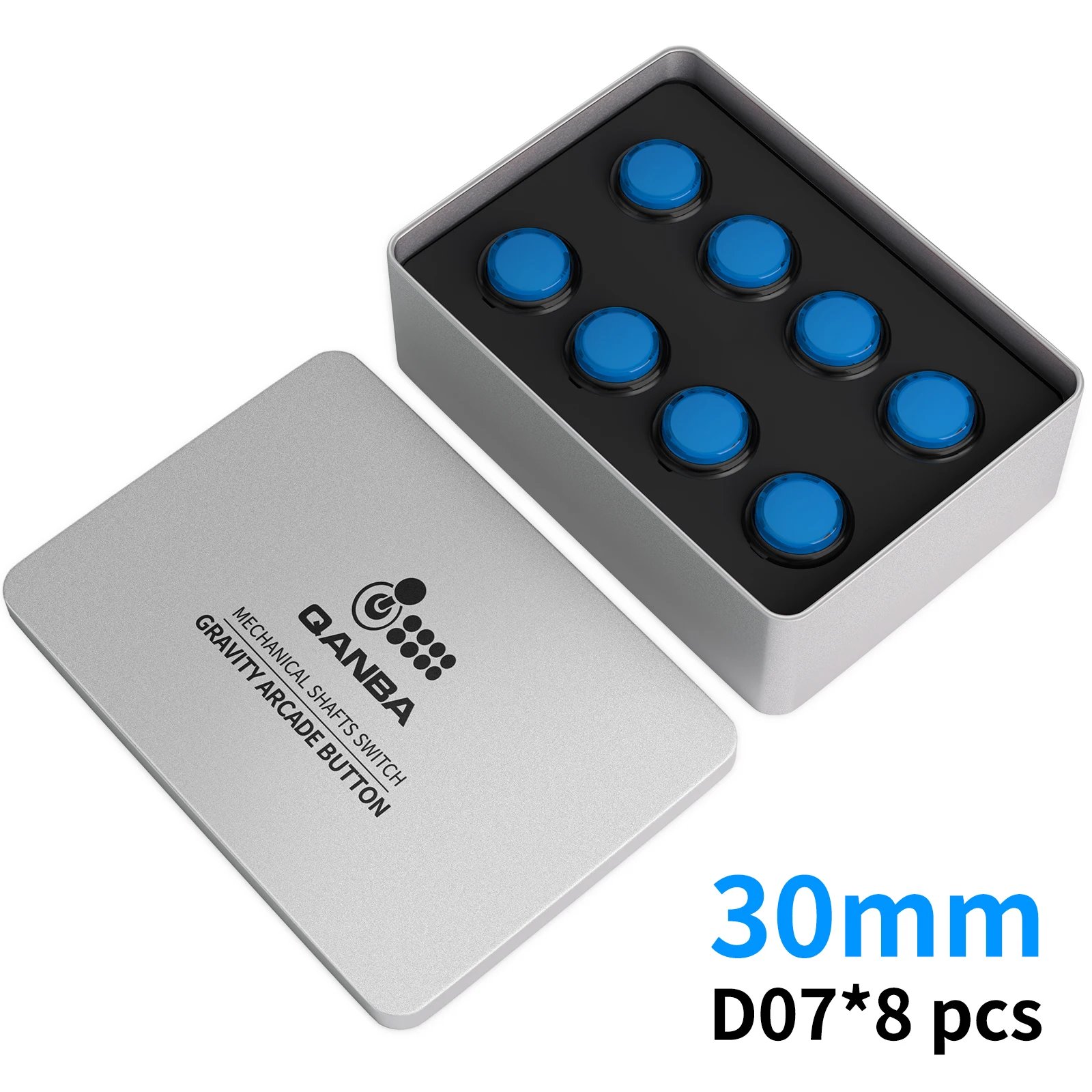 Clear Black Blue D07