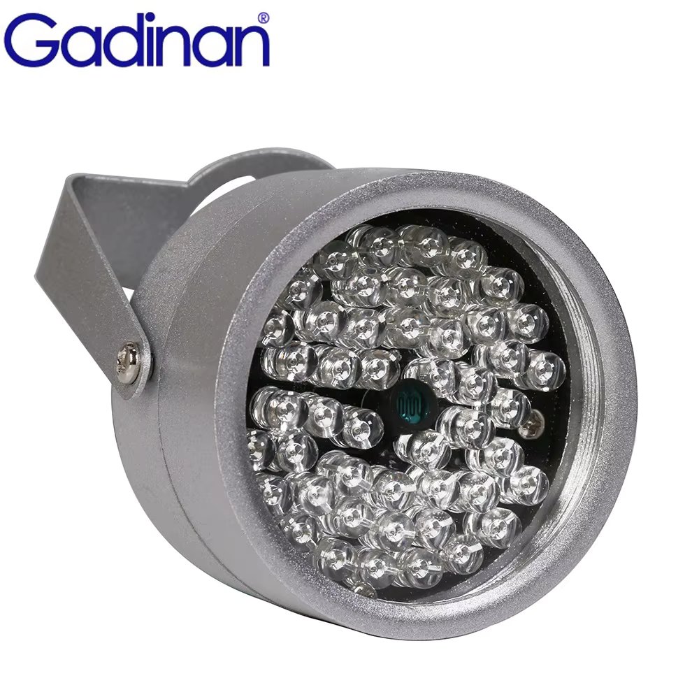 Gadinan 48IR illuminator Light LEDS IR Infrared Night Vision Waterproof Metal CCTV Fill Light Vision For CCTV Surveillance camer