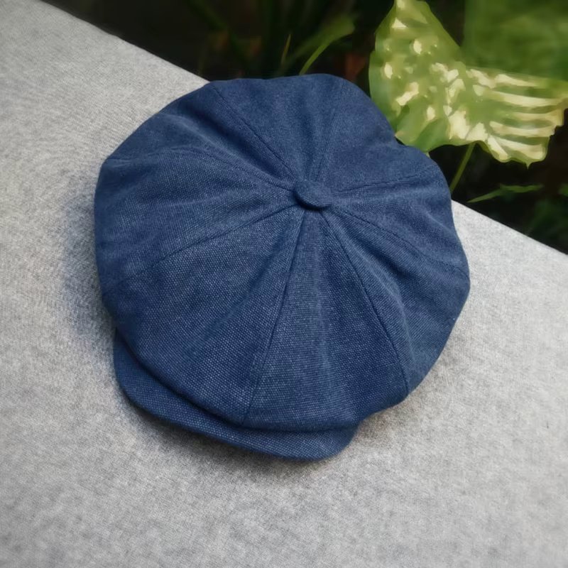 Brand Canvas Newsboy Caps Men High Quality Flat Caps British Style Octagonal Cap Vintage Gatsby Cap Spring Autumn Hats BLM21