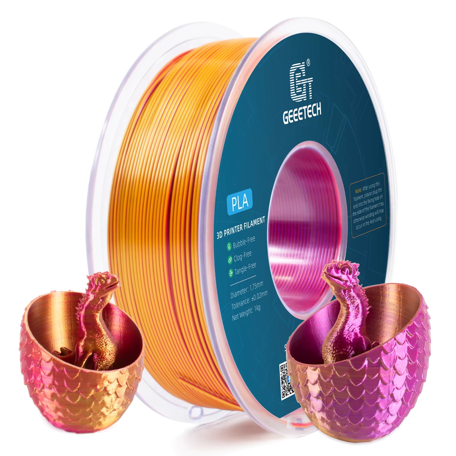 Red Gold Purple