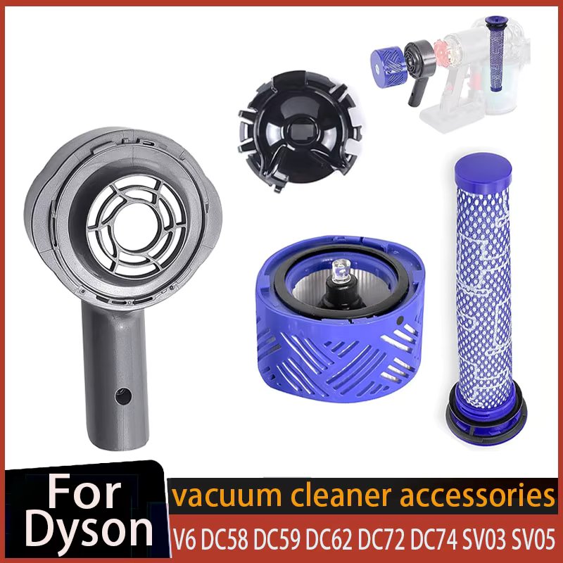 Upgrade Motor Rear Cover HEPA Filter for Dyson V6 DC58 DC59 DC62 DC72 DC74 SV03 SV04 SV05 SV06 SV07 SV08 SV09 Vacuum Cleaner Par