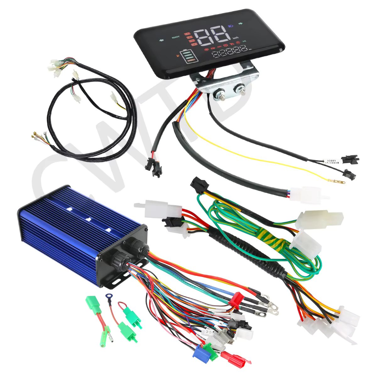 TDPRO 36V/48V/60V/72V 60A 350W-3000W  Brushless Motor Controller Display Panel Go Kart Quad